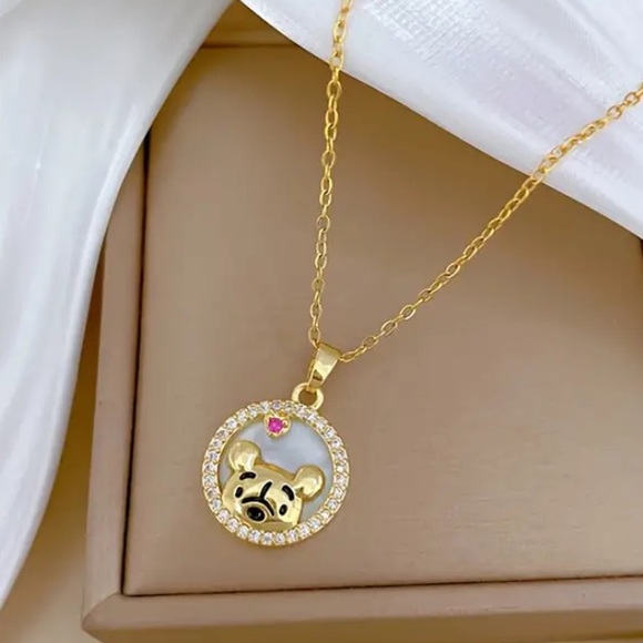Winnie the Pooh Necklace - Picture 2 of 6